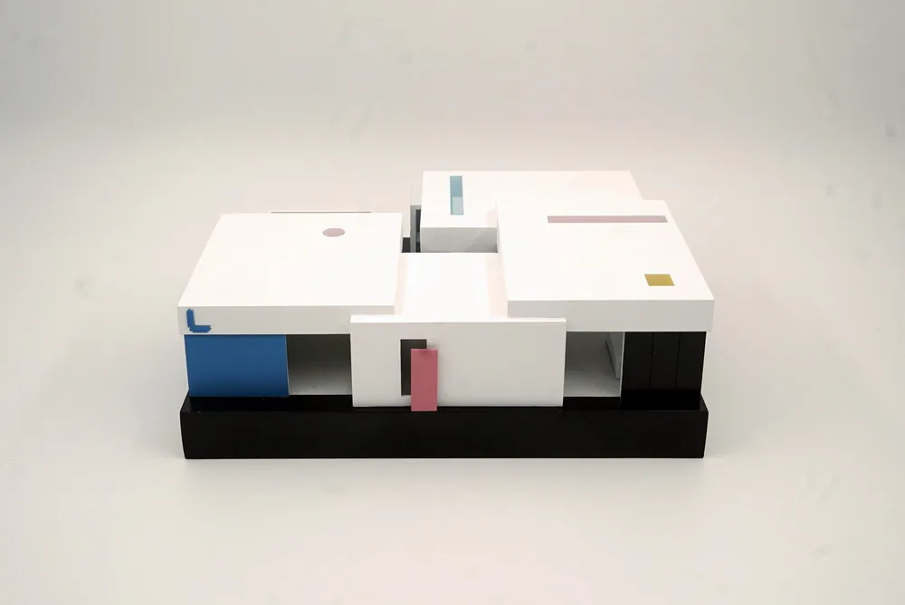 BIM Architecture | Translating Suprematism Painting into Three Dimensional Space: Layered Rock Shadow Exhibition Hall/Puju Design Research Laboratory