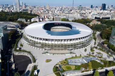 BIM Architecture Showcase: Japan National Stadium for Tokyo Olympics by Dacheng Construction, Zi Design, and Kengo Kuma Urban Design-BIM WORLD