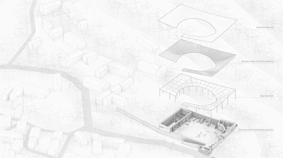 BIM Architecture | Yong'an Poverty Alleviation Rural Public Space Creation/Tongji University Architectural Design and Research Institute