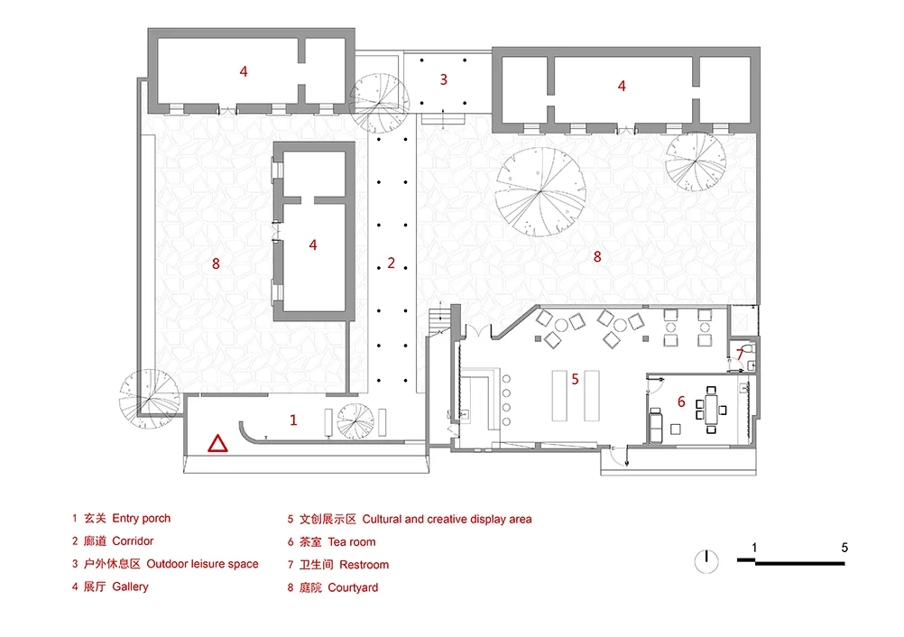 BIM Architecture | From Ordinary Countryside to Living Museum of Residential Buildings - Spatial Enhancement Plan of Zaiwan Village, Xiuwu County, Henan Province/Three Culture Architecture