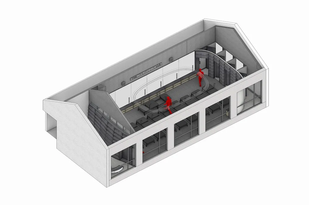BIM Architecture | The Megaformer Lab Fitness Studio/Indefinite Design