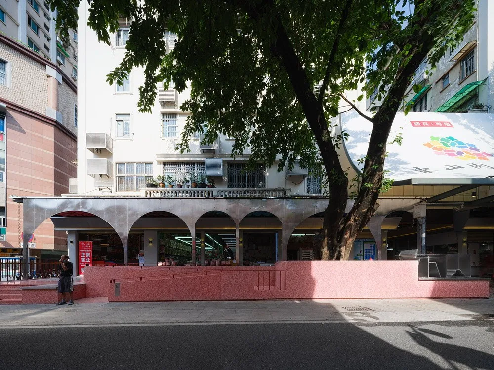 BIM Architecture | Colorful, Poetic Everyday: Renovation of Guangzhou Dongshan Meat and Vegetable Market/Aosilently Studio