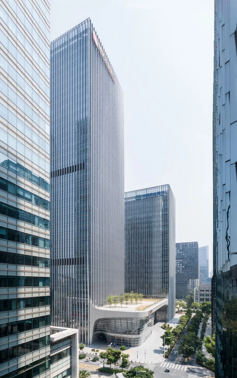 BIM Architecture | Shared Hall with Cities: Bank of China Minsheng Financial Building/Zhubo Design