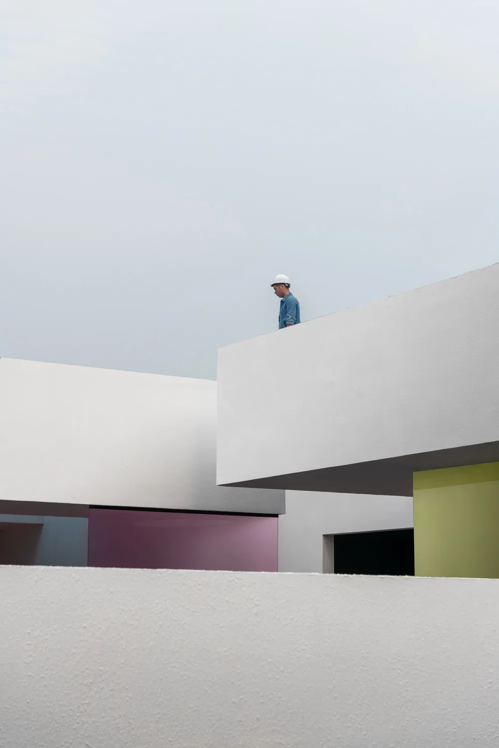 BIM Architecture | Translating Suprematism Painting into Three Dimensional Space: Layered Rock Shadow Exhibition Hall/Puju Design Research Laboratory