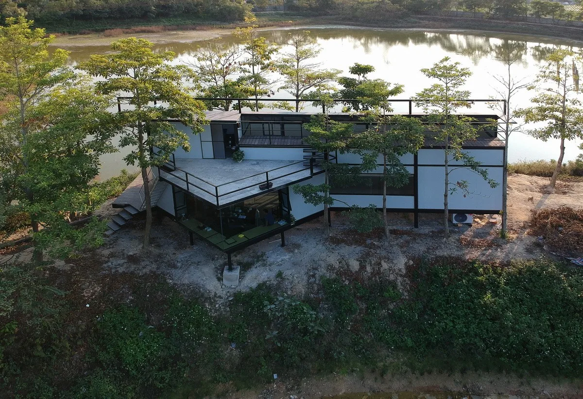 BIM Architecture | Hujian Pavilion/Half Pine Garden Studio