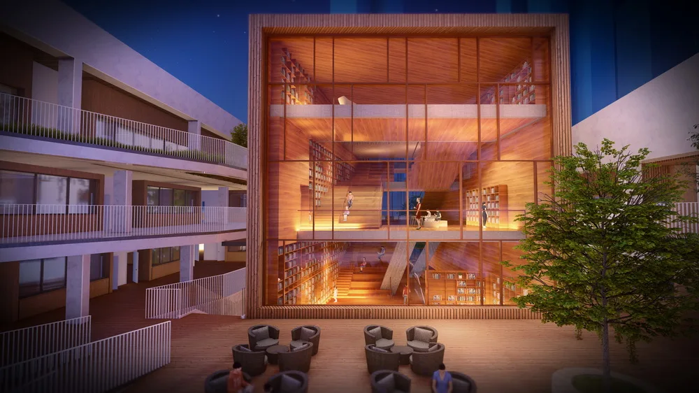 BIM Architecture | Shenzhen Longhua Qingquan Foreign Language School (Junior High School)/Yijing Architectural Design