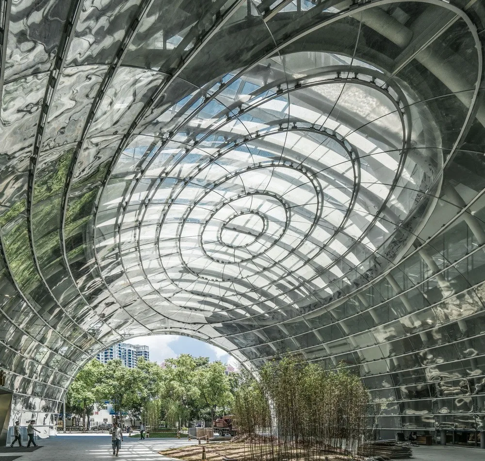 BIM Architecture | Shared Hall with Cities: Bank of China Minsheng Financial Building/Zhubo Design