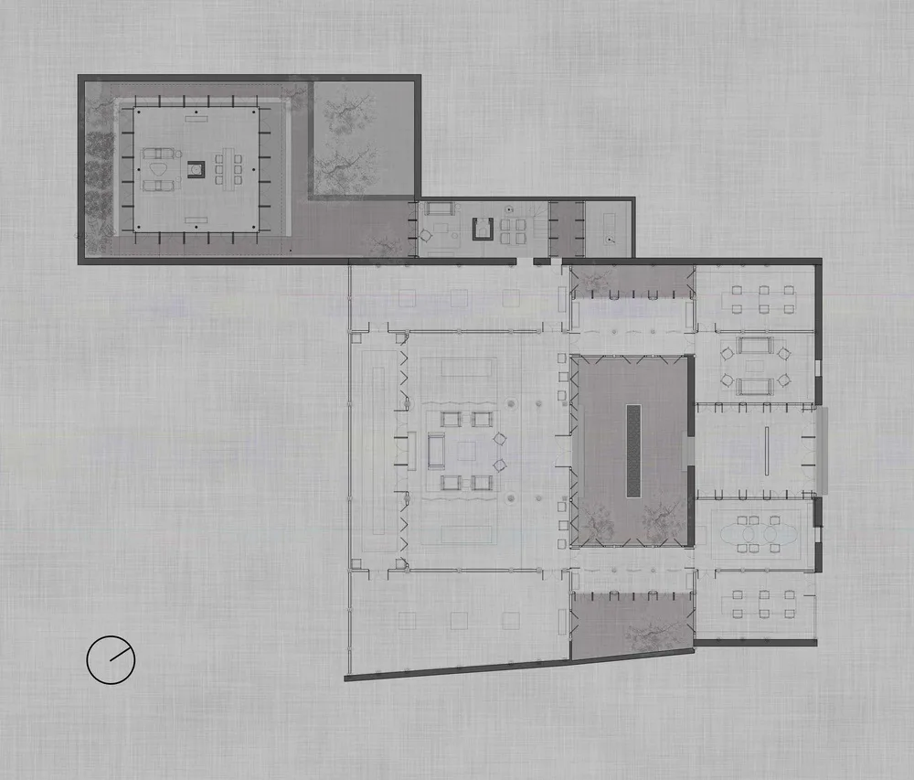 BIM Architecture | Shaoxing Beihai Bridge Wooden Museum/Lost Man Creation