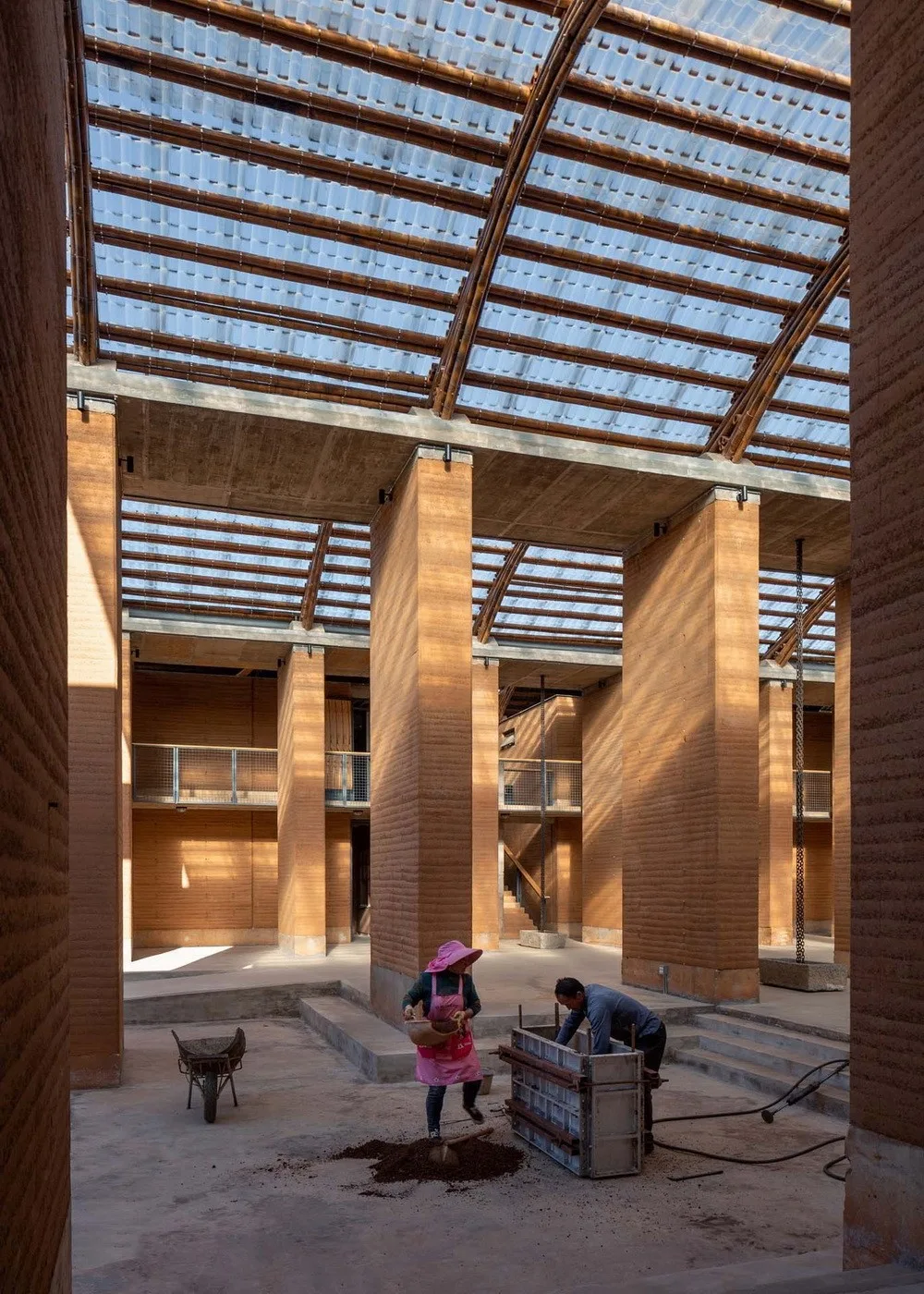 BIM Architecture | Geotechnical Workshop (also known as Yunnan Rural Revitalization Research and Development Center)/Yizhuan Village