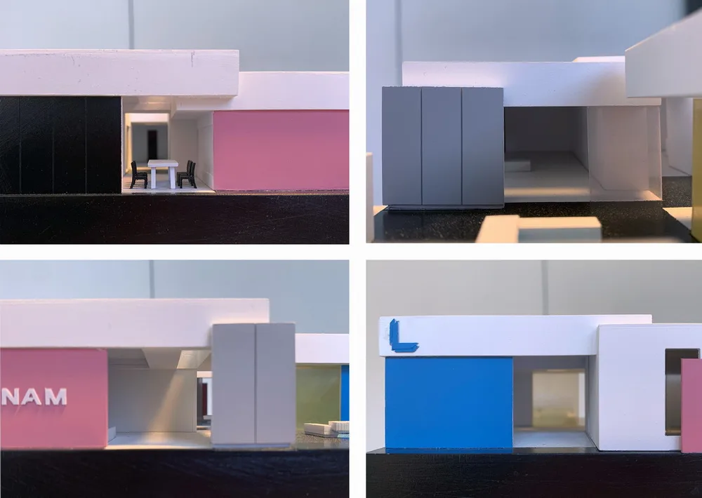 BIM Architecture | Translating Suprematism Painting into Three Dimensional Space: Layered Rock Shadow Exhibition Hall/Puju Design Research Laboratory