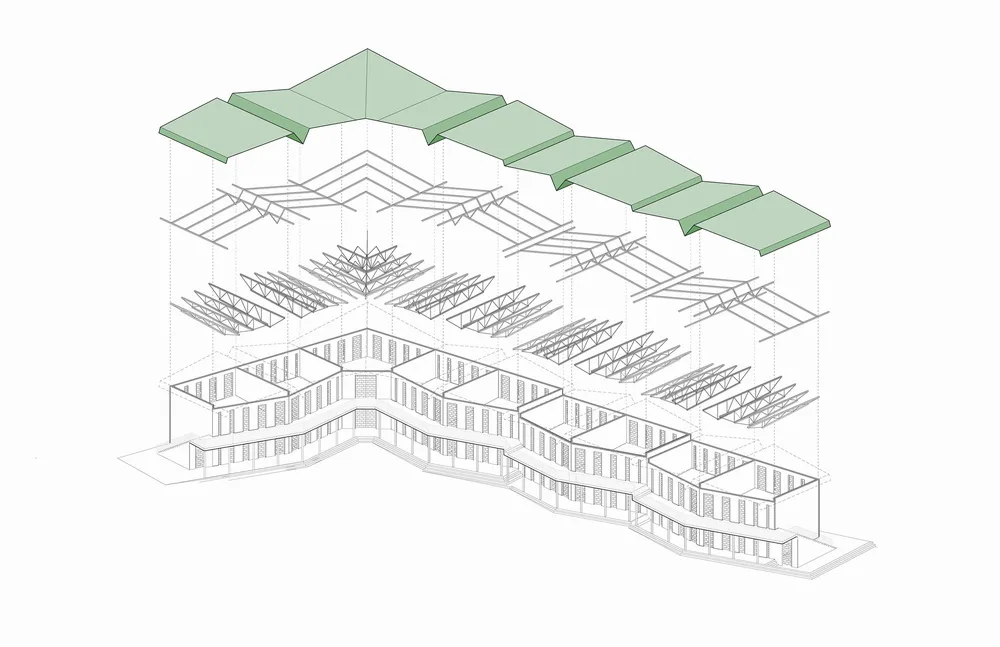 BIM Architecture | Modular Campus Construction, Responding to Site Environment and Cost Limitations/Studio PHH Architects