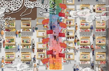 BIM Architecture: Vibrant and Poetic Renovation of Guangzhou Dongshan Meat and Vegetable Market by Aosilently Studio-BIM WORLD
