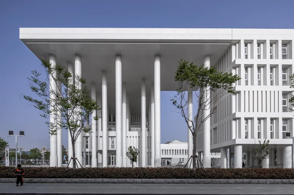 BIM Architecture | Yinan Library and Archives, Shandong/Central Academy of Fine Arts Architecture Studio 7 (Park Yu Urban Architecture Design Studio)