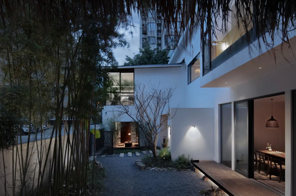 BIM Architecture | Placing a forest in the city of Chengdu is a construction of an unknown spring tea house/location