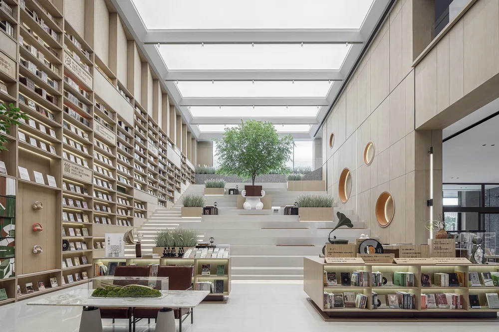 BIM architecture | Green swaying, named after 'book': Rongchuang · Sijichen Reading/Top Design