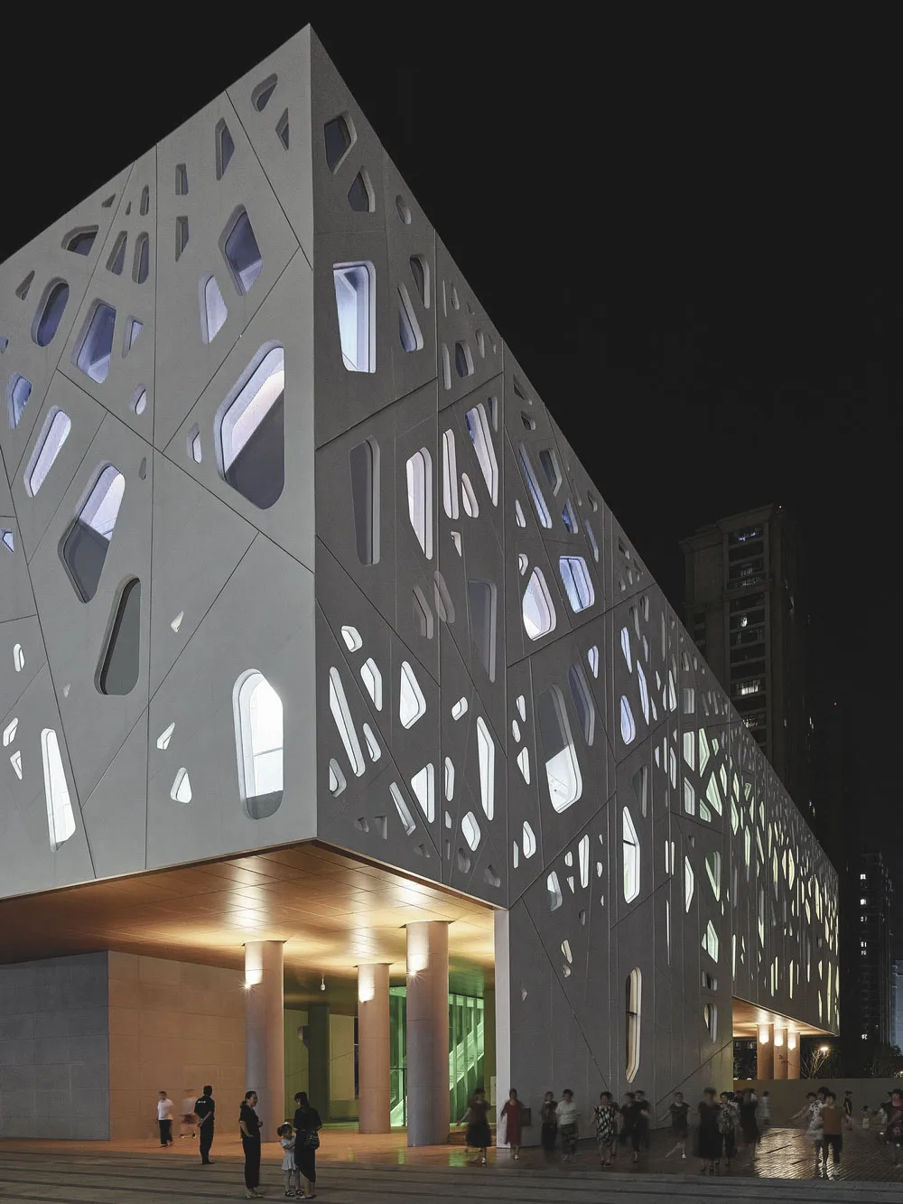 BIM Architecture | Hefei Central Art Museum/Studio A+