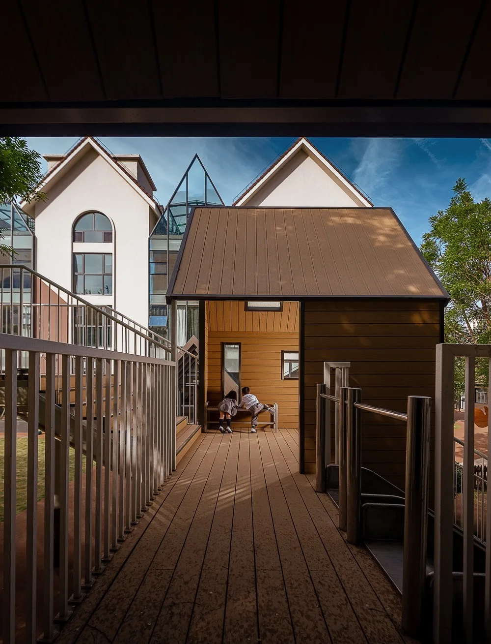 BIM Architecture | Tianjin Good Friends Forest Kindergarten/Deca Architecture