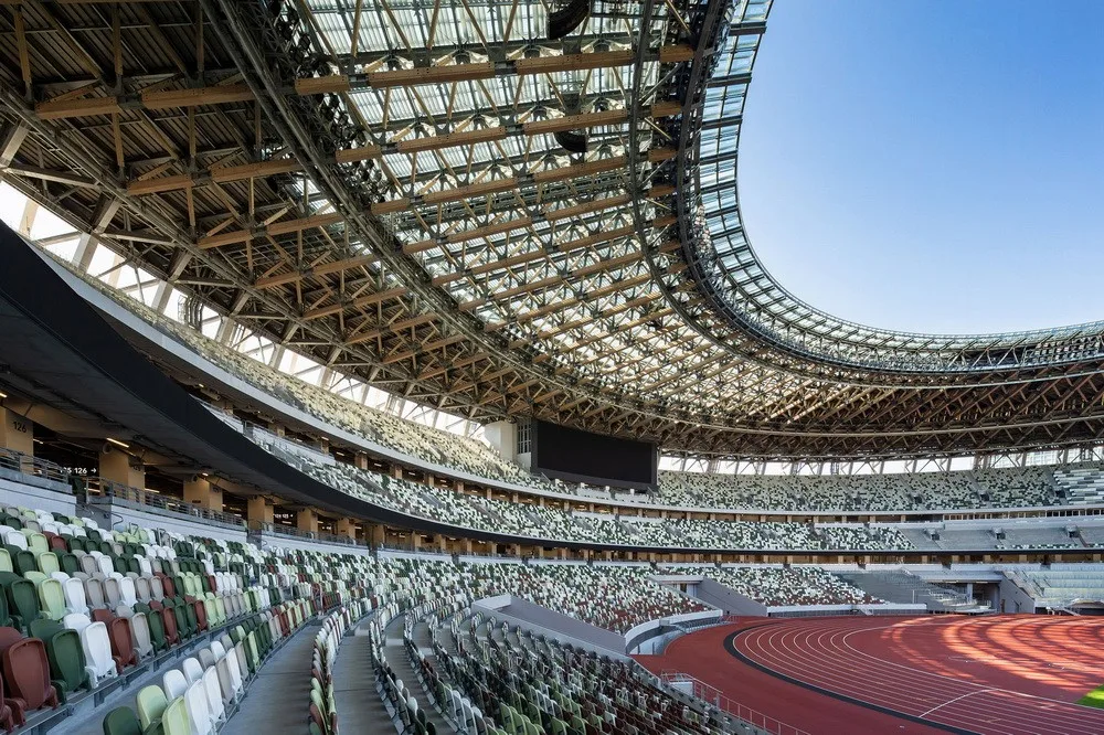 BIM Architecture | [Tokyo Olympics Opening] Japan National Stadium/Dacheng Construction+Zi Design+Kengo Kuma Architecture Urban Design Firm