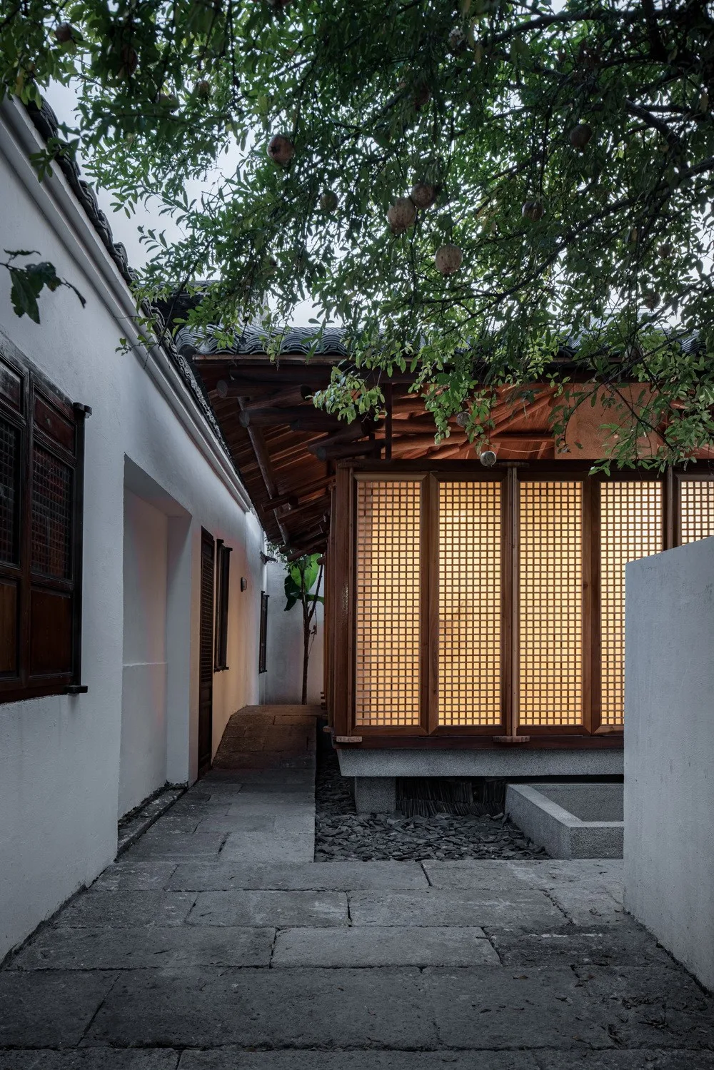 BIM Architecture | Shaoxing Beihai Bridge Wooden Museum/Lost Man Creation