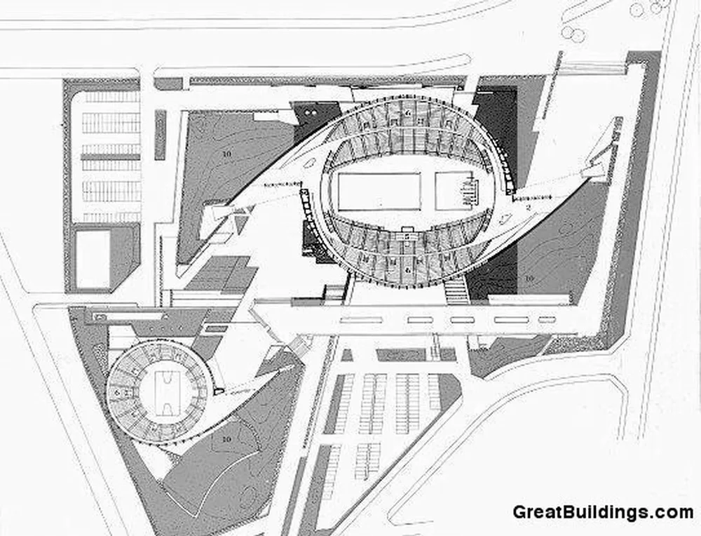 BIM Architecture | [Tokyo Olympics Opening] Yoyogi National Stadium/Kenzo Tange