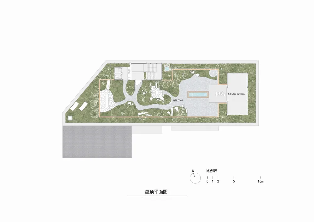 BIM Architecture | Placing a forest in the city of Chengdu is a construction of an unknown spring tea house/location