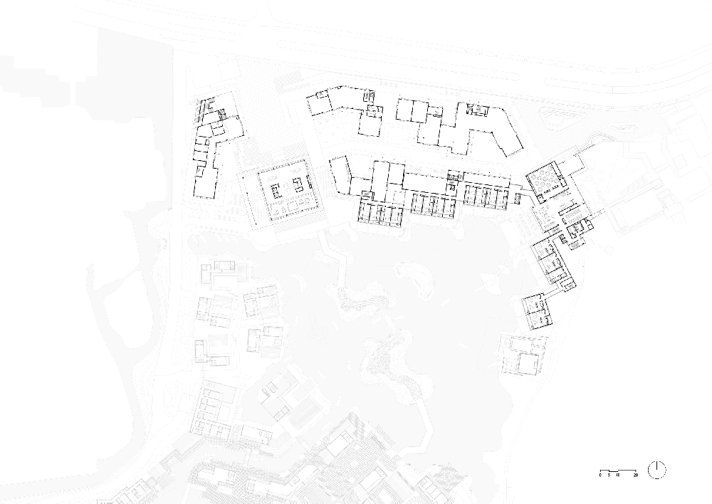 BIM Architecture | Texture Stitching: Nanjing Guchengwan Kaiyuan Resort Hotel/Meng Fanhao - Gad × line+