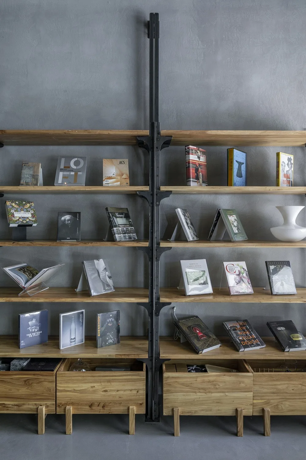BIM Architecture | Purposeless Concept Bookstore/Luo Yujie Studio