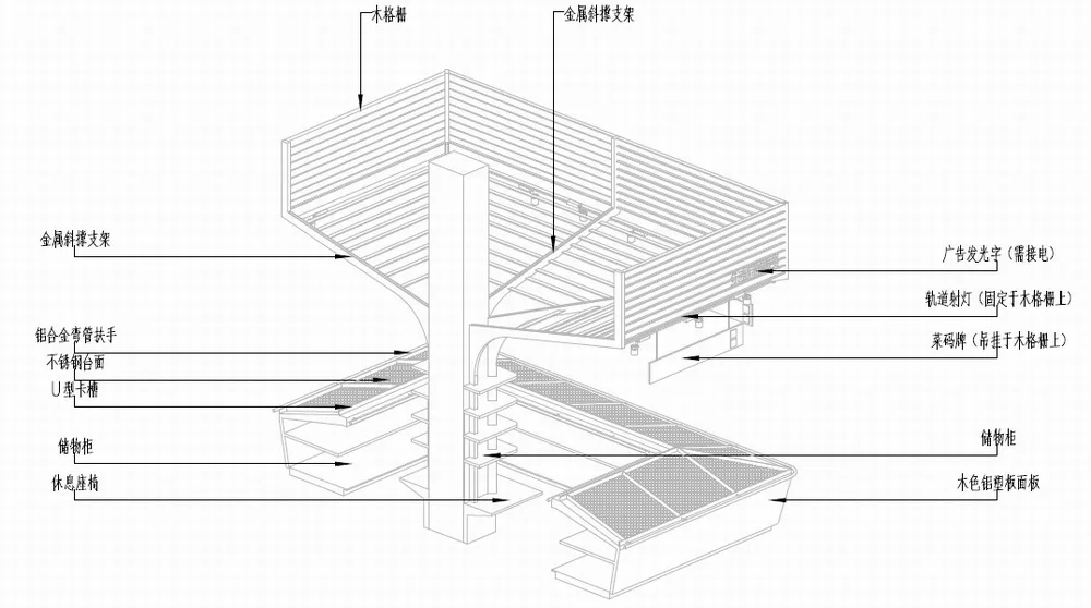 BIM Architecture | Colorful, Poetic Everyday: Renovation of Guangzhou Dongshan Meat and Vegetable Market/Aosilently Studio