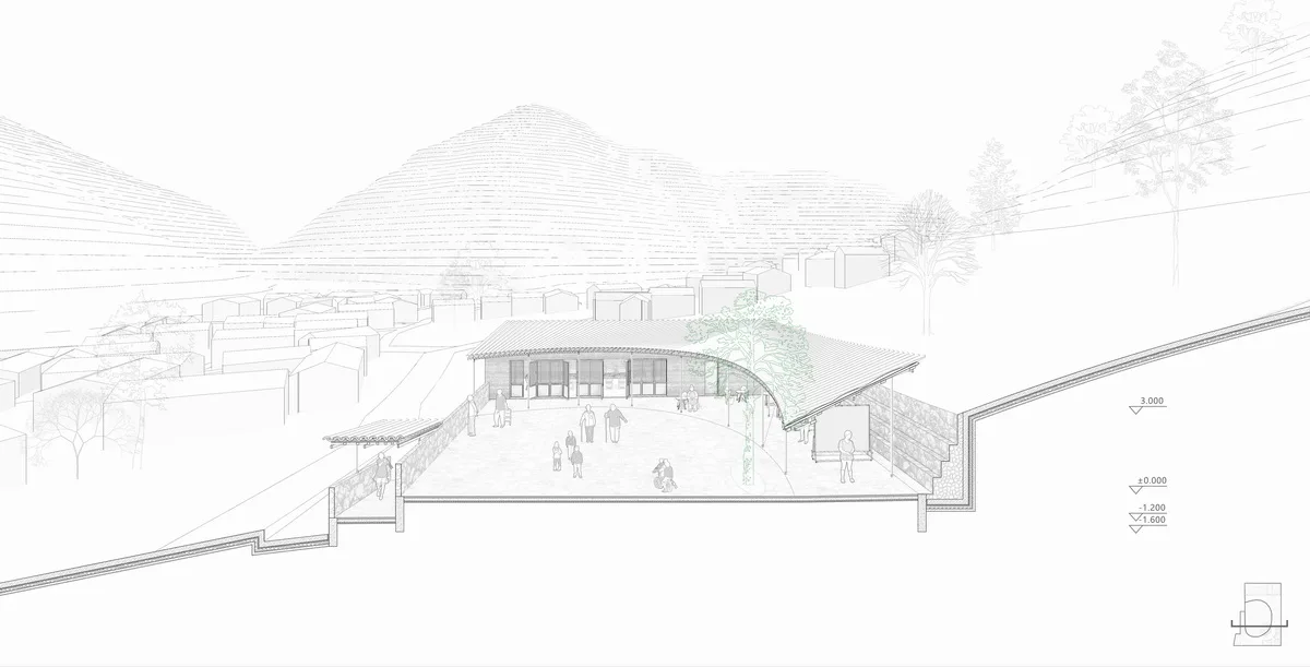 BIM Architecture | Yong'an Poverty Alleviation Rural Public Space Creation/Tongji University Architectural Design and Research Institute