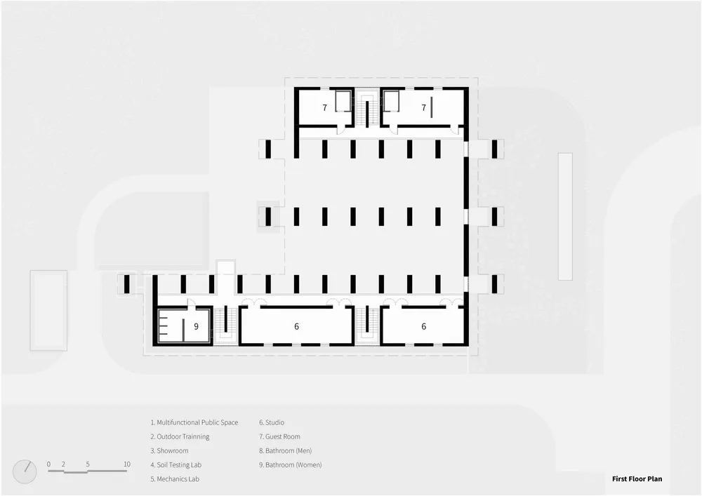 BIM Architecture | Geotechnical Workshop (also known as Yunnan Rural Revitalization Research and Development Center)/Yizhuan Village
