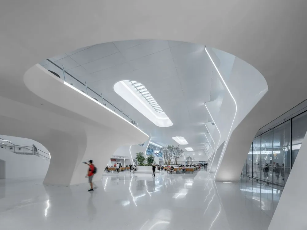 BIM Architecture | 'Railway Station in the Forest': Jiaxing Railway Station is now open for operation/MAD