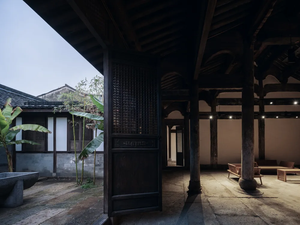 BIM Architecture | Shaoxing Beihai Bridge Wooden Museum/Lost Man Creation