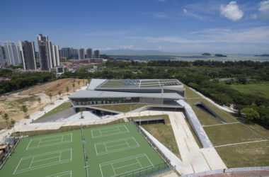 BIM Architecture: Zhuhai Campus Gymnasium at Zhongshan University by BIAD South China Design Center-BIM WORLD