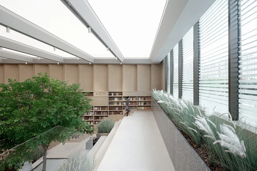 BIM architecture | Green swaying, named after 'book': Rongchuang · Sijichen Reading/Top Design
