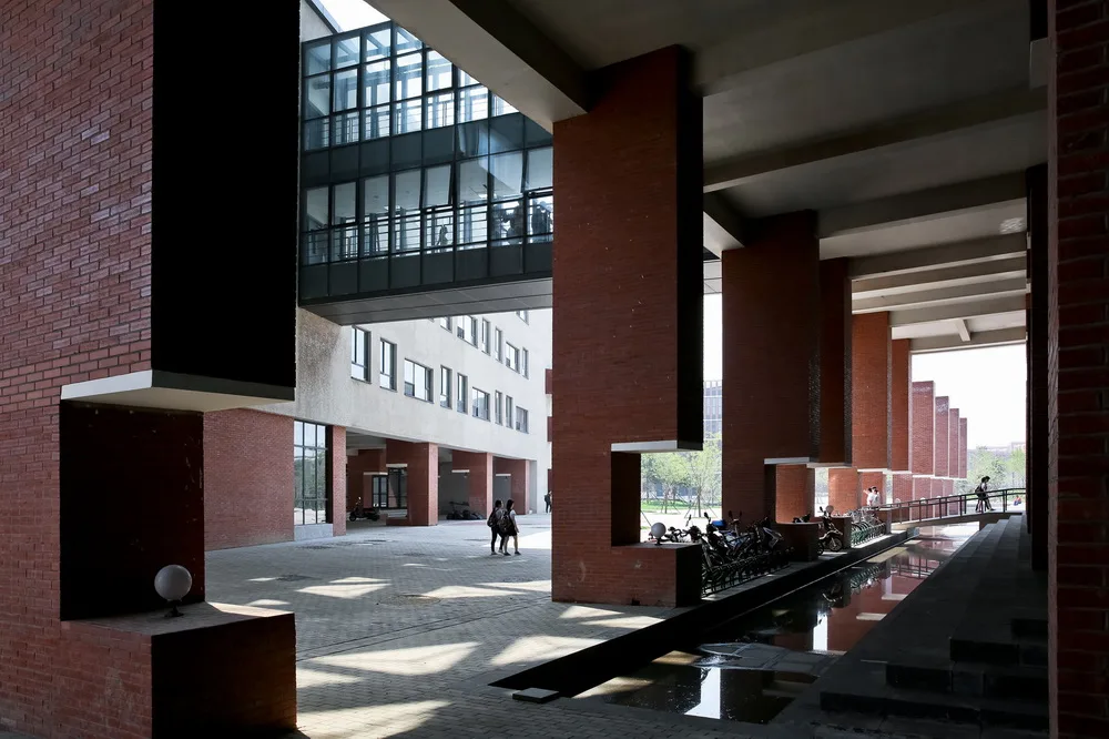 BIM Architecture | 2nd Floor of Humanities at Northeastern University/THAD by Zhuang Weimin from Tsinghua Architectural Design Institute