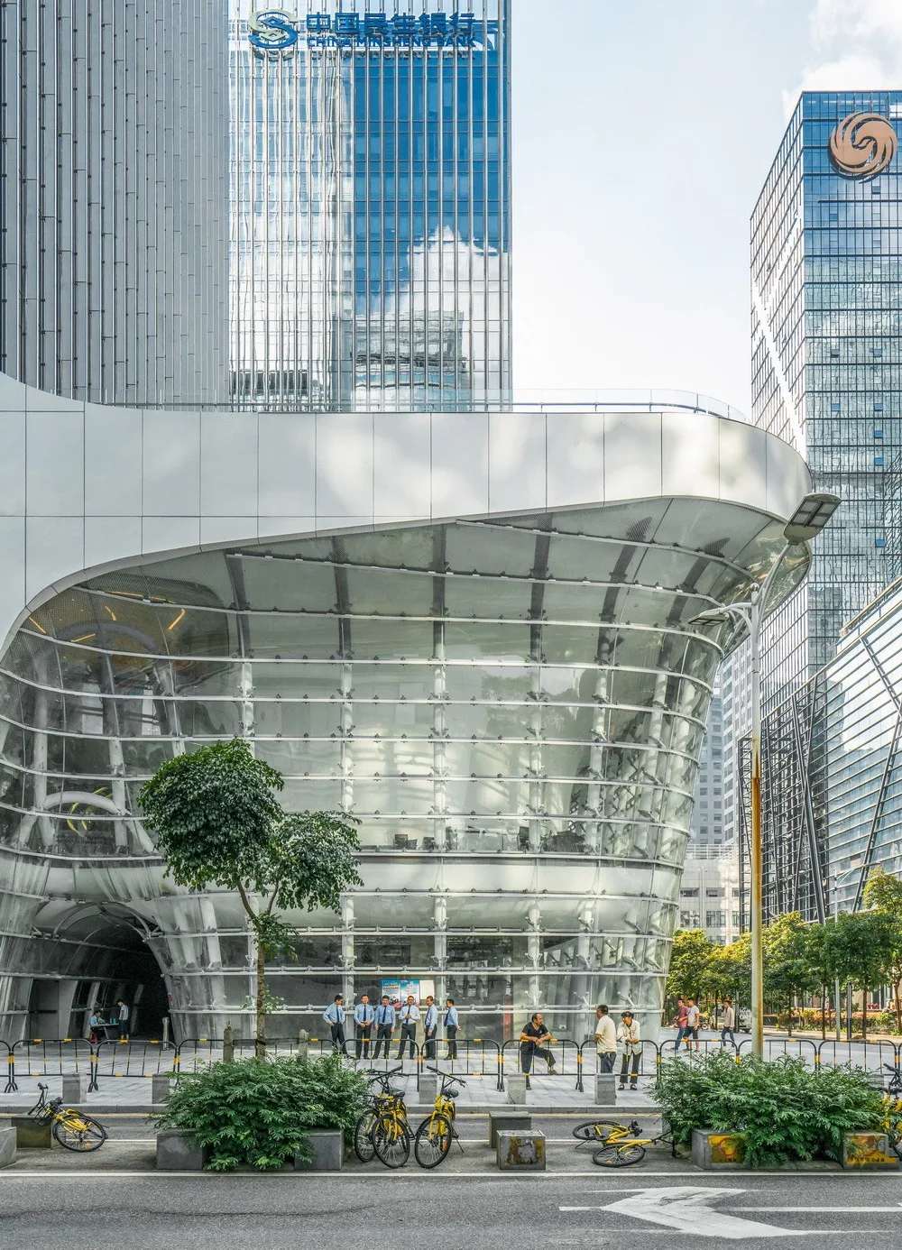 BIM Architecture | Shared Hall with Cities: Bank of China Minsheng Financial Building/Zhubo Design