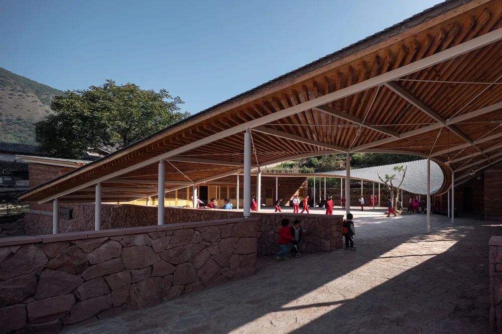 BIM Architecture | Yong'an Poverty Alleviation Rural Public Space Creation/Tongji University Architectural Design and Research Institute