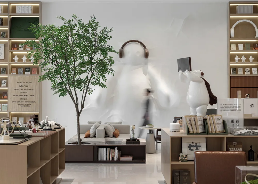 BIM architecture | Green swaying, named after 'book': Rongchuang · Sijichen Reading/Top Design