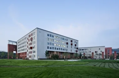 BIM Architecture: Humanities Building Second Floor at Northeastern University by Zhuang Weimin, Tsinghua Architectural Design Institute-BIM WORLD