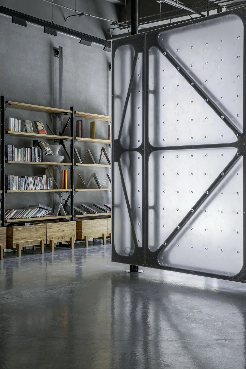 BIM Architecture | Purposeless Concept Bookstore/Luo Yujie Studio