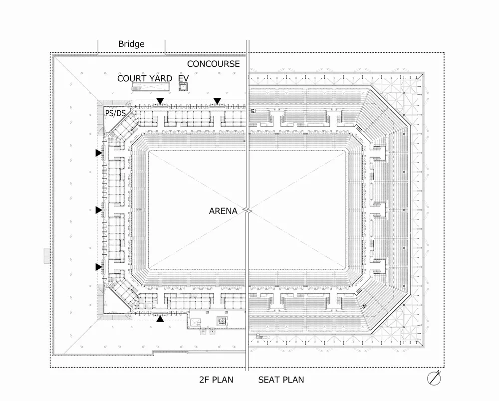 BIM Architecture | [Tokyo Olympics Opening] Ariake Gymnastics Arena/Nikken Design+Shimizu Corporation
