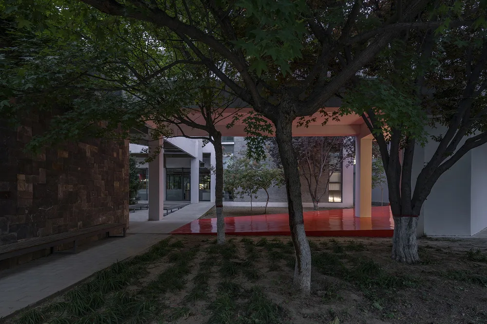 BIM Architecture | Central Academy of Fine Arts Yanjiao Campus Library Renovation/Three Literature Architecture/He Wei Studio