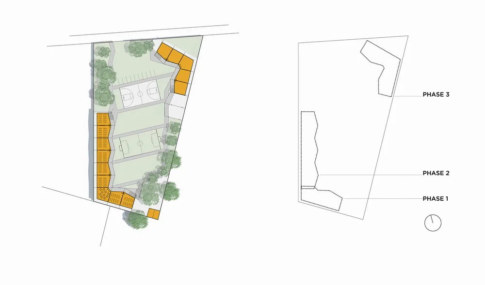 BIM Architecture | Modular Campus Construction, Responding to Site Environment and Cost Limitations/Studio PHH Architects
