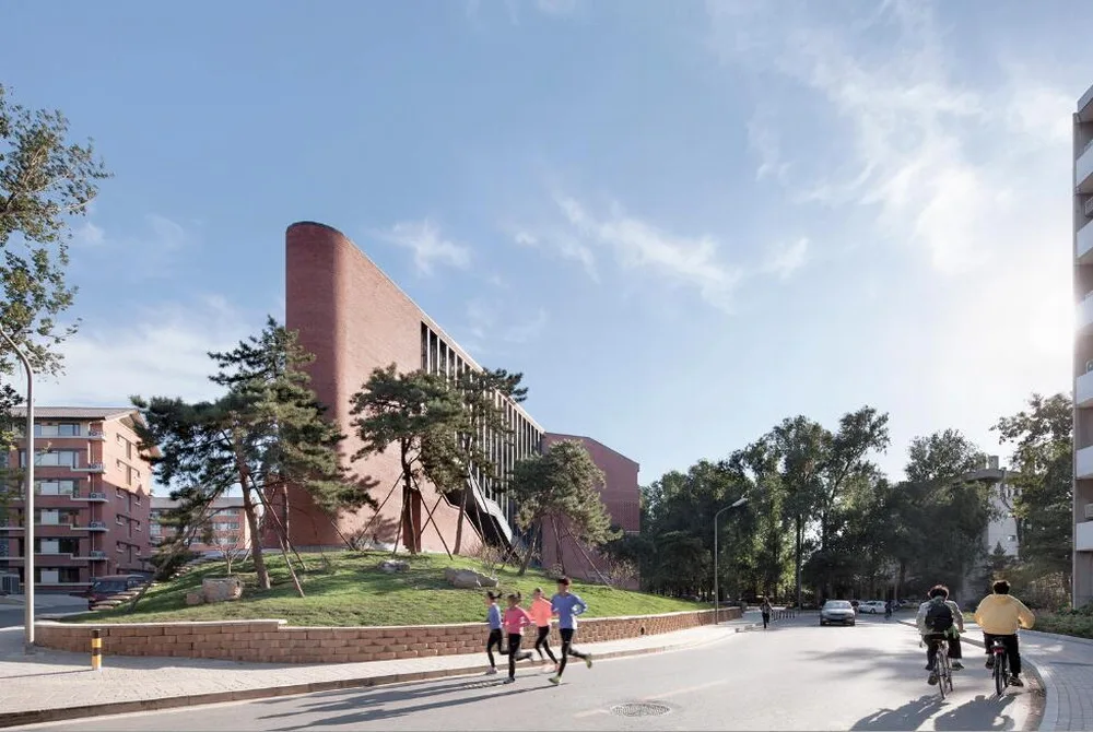 BIM Architecture | Tsinghua University South Campus Cafeteria and Career Guidance Center/Tsinghua University School of Architecture Simple Architecture Studio