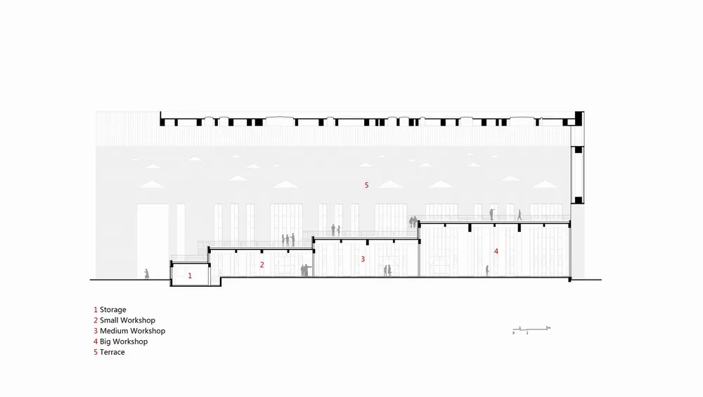 BIM Architecture | 2nd Floor of Humanities at Northeastern University/THAD by Zhuang Weimin from Tsinghua Architectural Design Institute