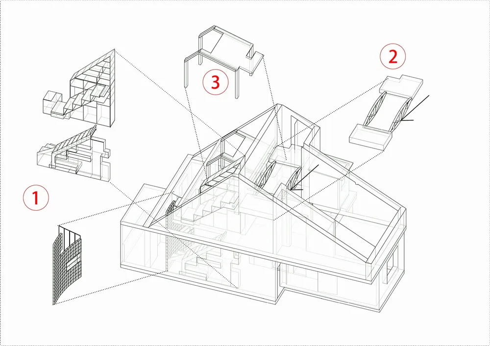 BIM Architecture | Home of Craftsmanship and Experimentation: 'Craftsmanship and Experimentation' in 100 square meter Residential Renovation/Building in Progress