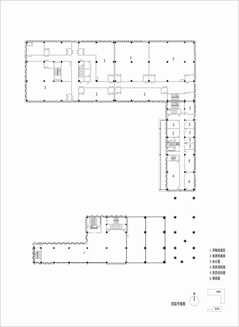 BIM Architecture | Yinan Library and Archives, Shandong/Central Academy of Fine Arts Architecture Studio 7 (Park Yu Urban Architecture Design Studio)