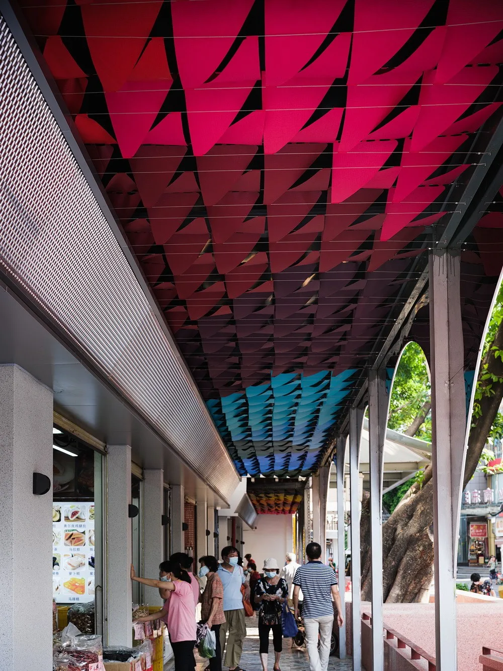 BIM Architecture | Colorful, Poetic Everyday: Renovation of Guangzhou Dongshan Meat and Vegetable Market/Aosilently Studio