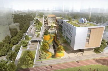 BIM Architecture for Shenzhen Longhua Qingquan Foreign Language Junior High School by Yijing Architectural Design-BIM WORLD