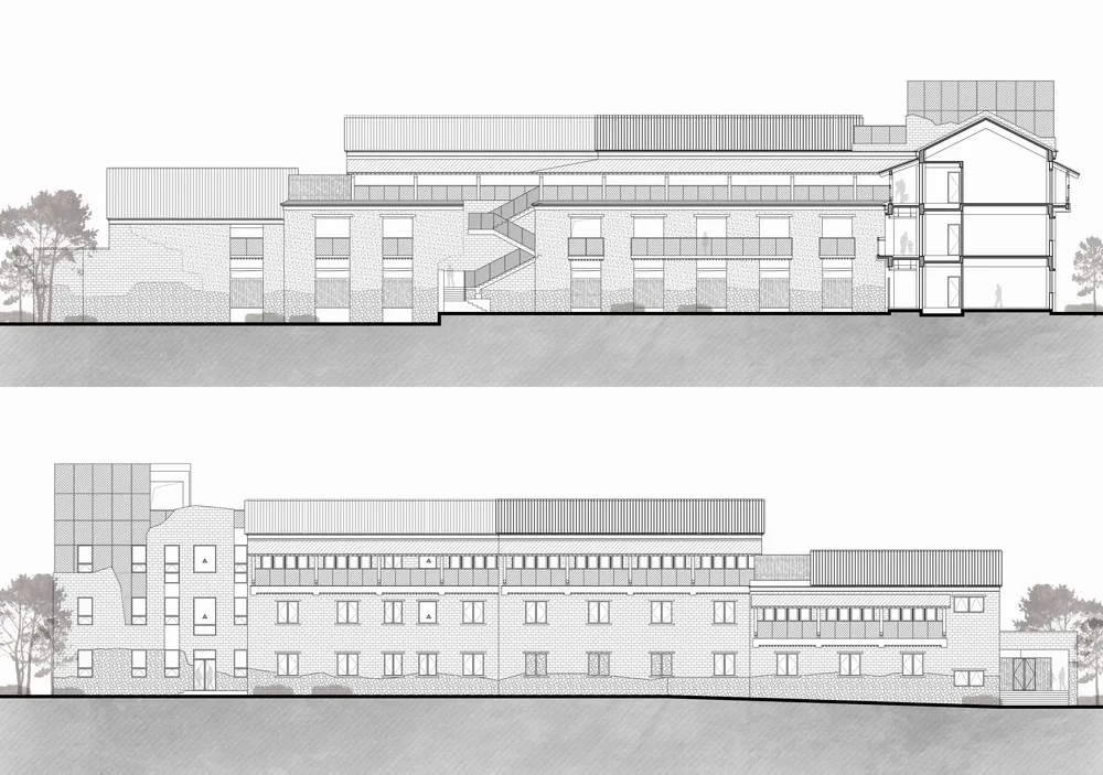 BIM Architecture | Li Xiang Village Entrance Public Space Regeneration/East Courtyard Architectural Technology and Art (ATA) Studio
